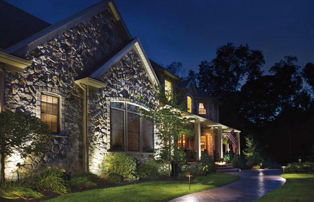 spot lights - landscape lighting - houston landscaping